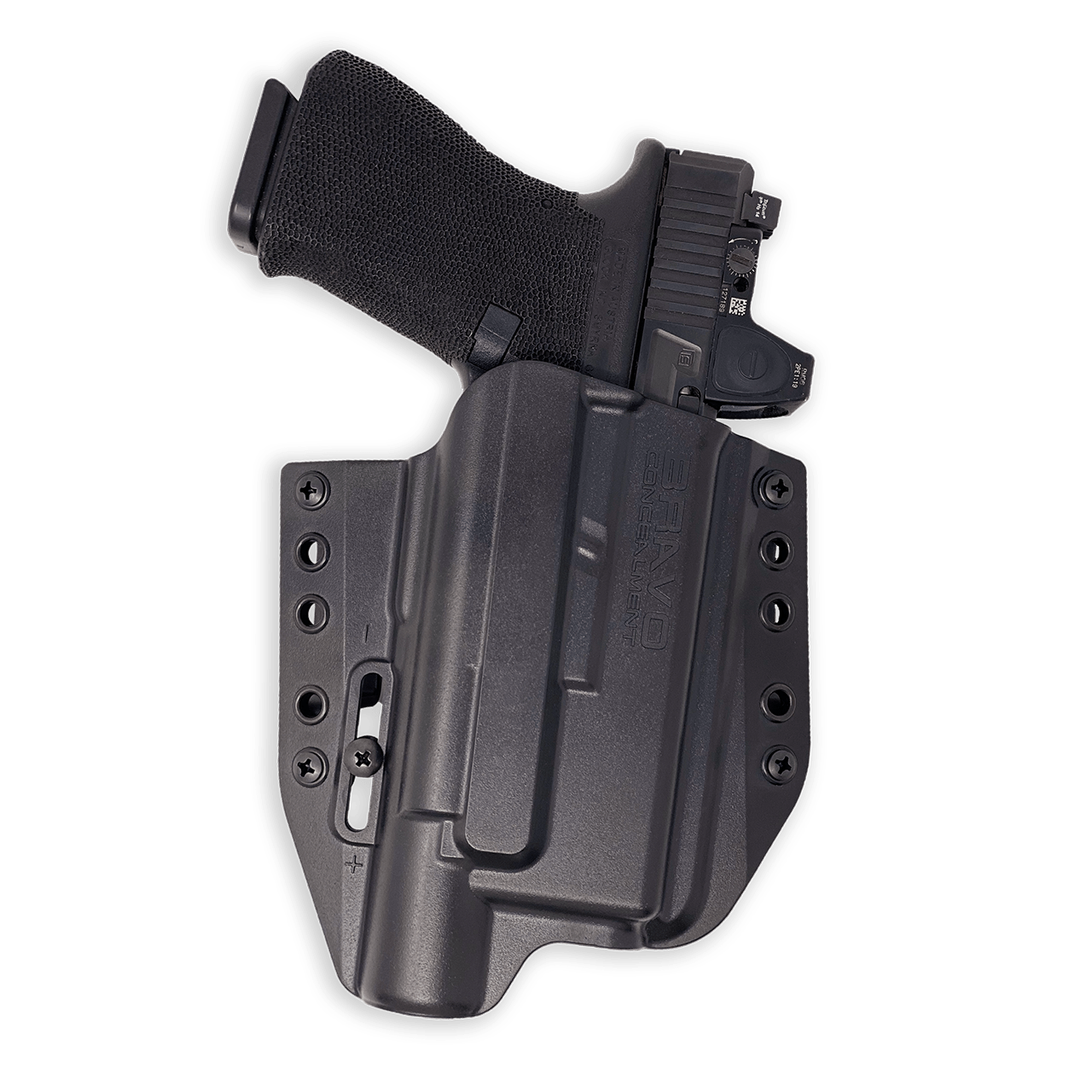GLOCK 19-17 SUREFIRE X300U BCA OWB HOLSTER – BRAVO CONCEALMENT - 1