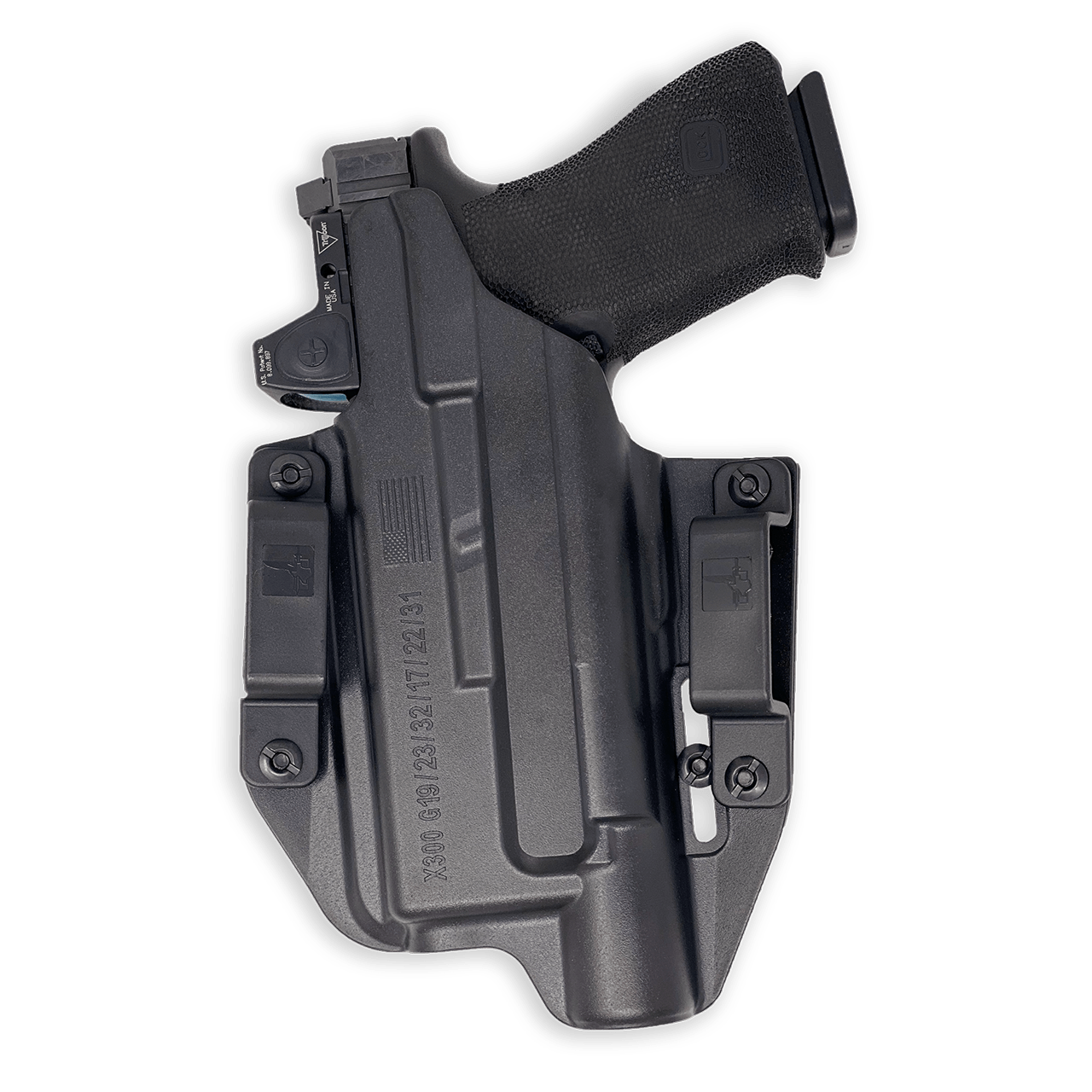 GLOCK 19-17 SUREFIRE X300U BCA OWB HOLSTER – BRAVO CONCEALMENT -4