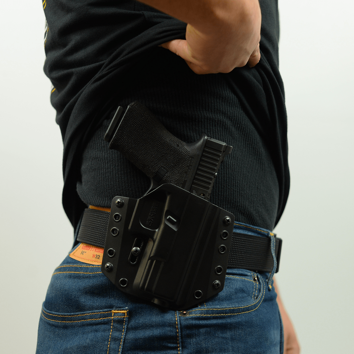 GLOCK 19-23 BCA 3.0 OWB POLYMER HOLSTER-BRAVO CONCEALMENT - 2