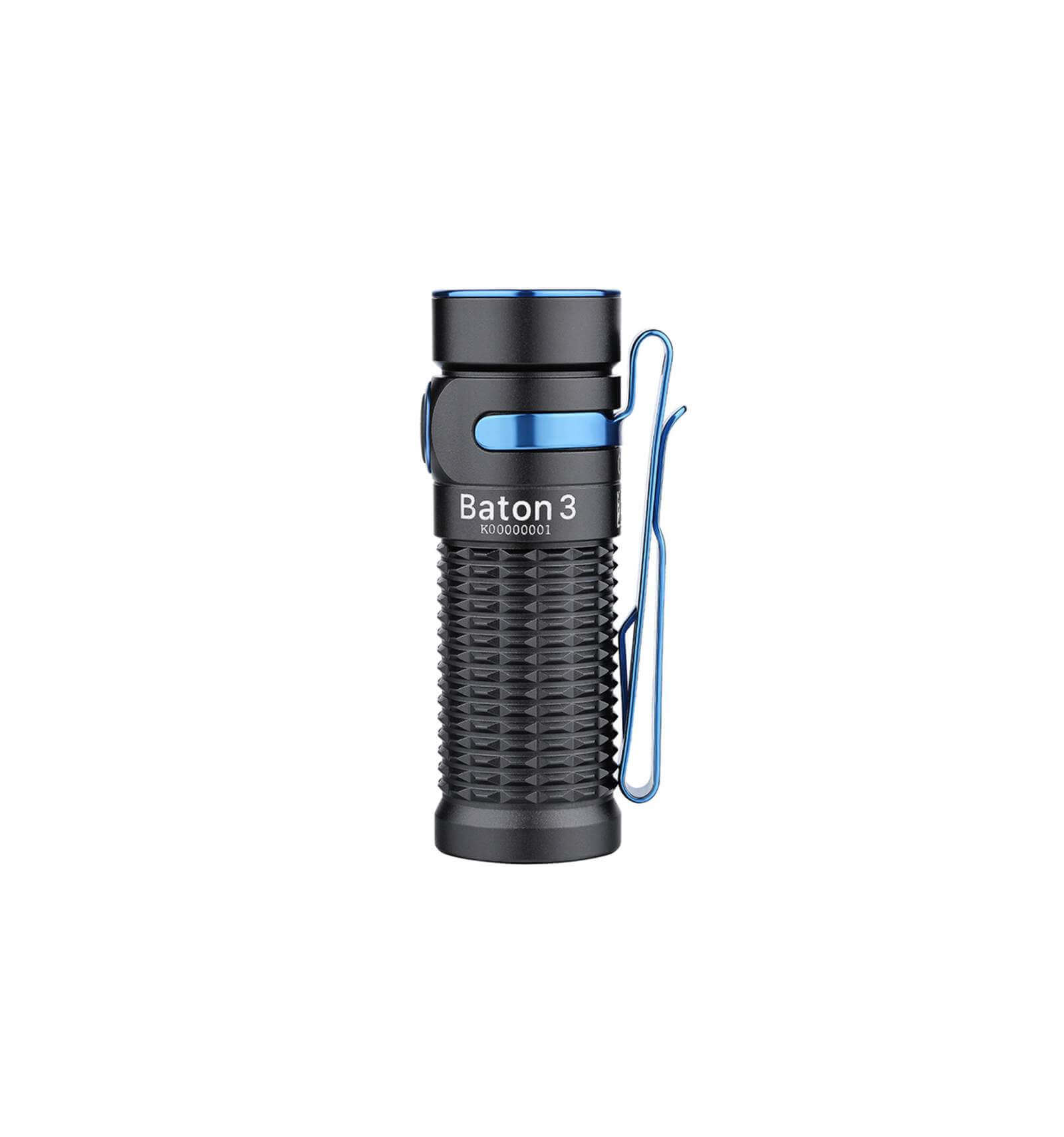 OLIGHT BATON 3 1200LUMEN, 166M RECHARGEABLE BLACK-3